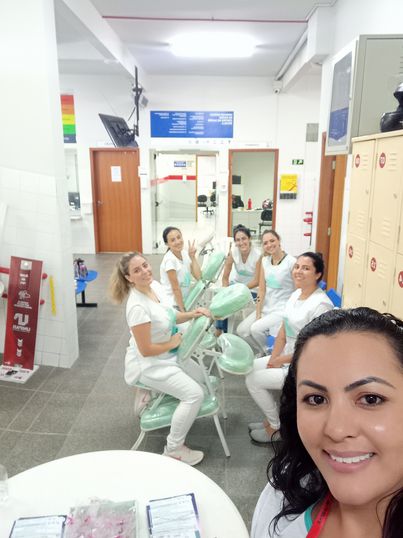 Centro de Saúde Escola da Unipar recebe ação do curso de Estética.