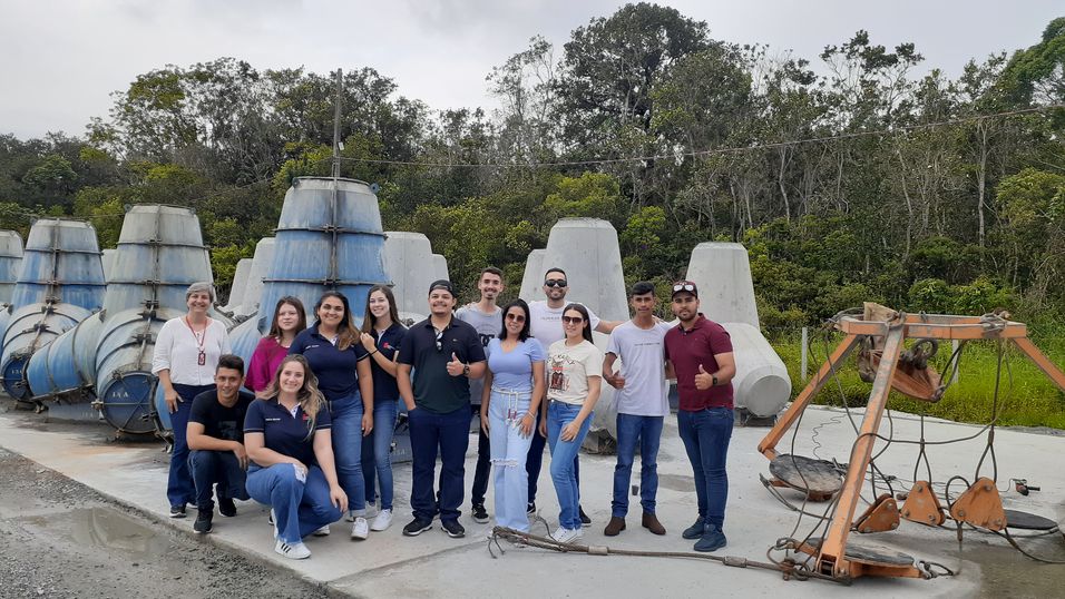 Engenharia Civil realiza viagem técnica cultural.