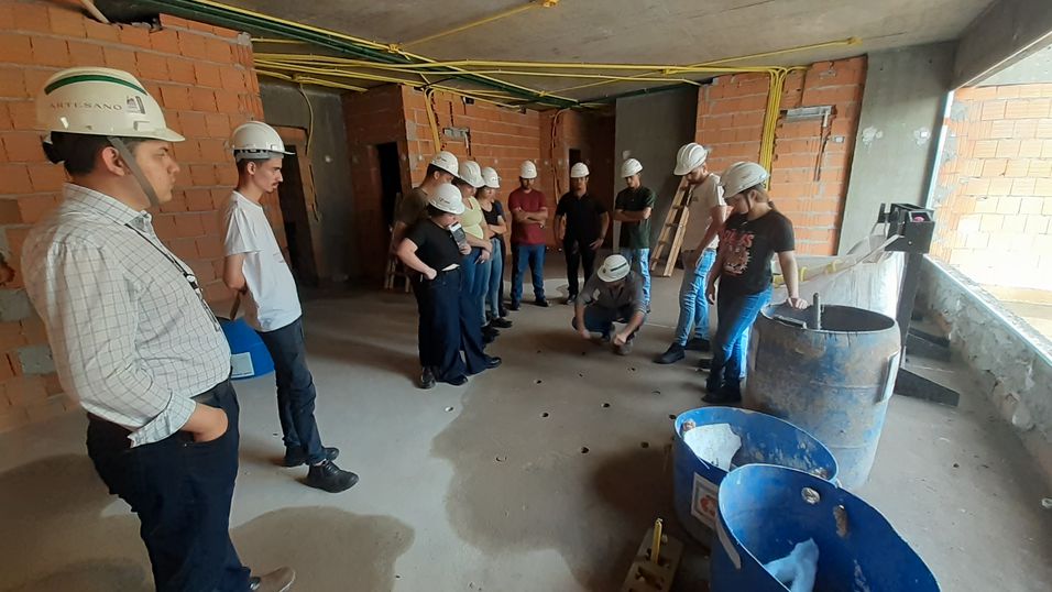Engenharia Civil realiza viagem técnica cultural.