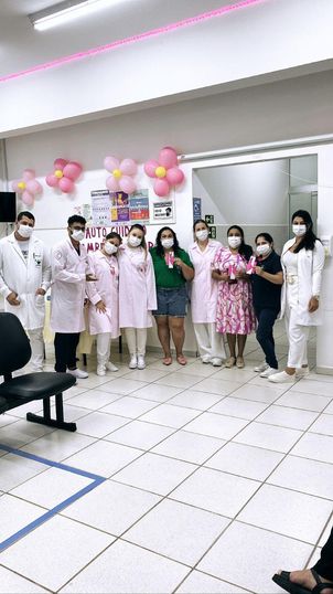 Enfermagem promove campanha de prevenção em conscientização para mulheres.