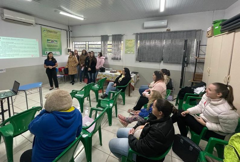 Curso de Nutrição desenvolve projeto sobre gestação.