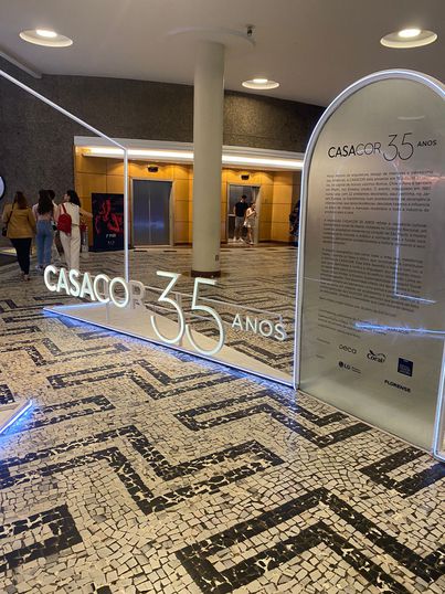 Cursos de Arquitetura visitam à CasaCor SP.