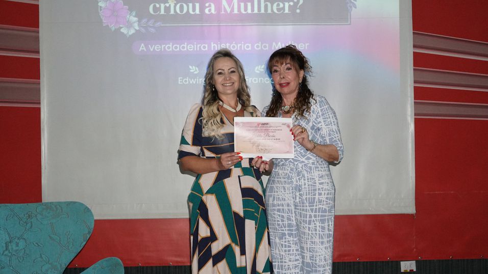 Adelia Paixão homenageada.