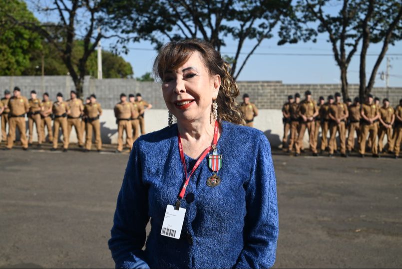 Polícia Militar confere mérito à Unipar.