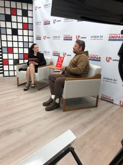 A live foi conduzida pela professora Evellyn Lovato (Copex)