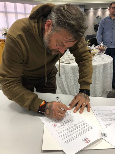 Assinatura do convênio de cooperação técnico-científico