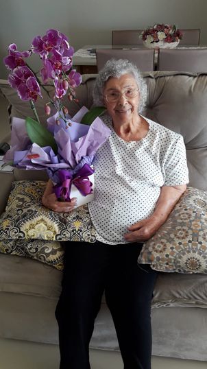 96 anos de dona Odethe Oliveira