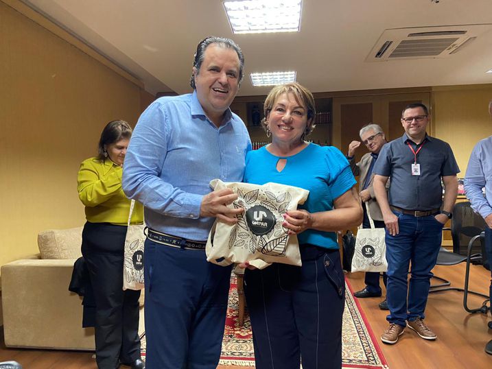 Corpo Dirigente da Unorte visita Unipar Sede