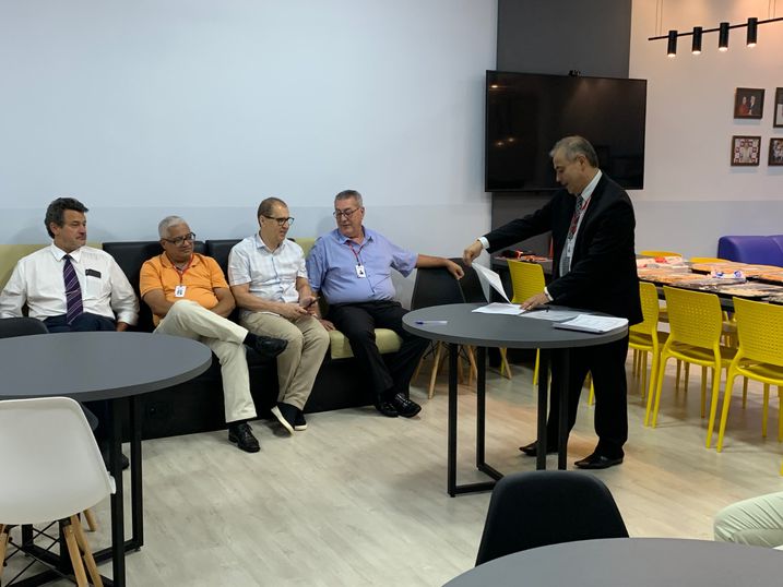 Novos Membros da COLAP/UNIPAR assumem seus cargos.