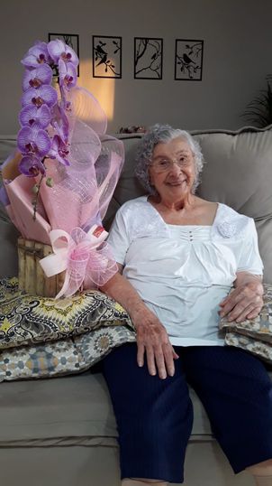96 anos de dona Odethe Oliveira