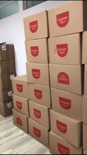 3 mil Kits de higiene bucal foram recebidos pela Unipar