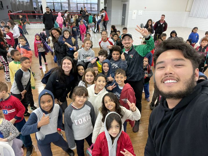 Curso de Educação Física promove atividades para mais de 300 crianças.